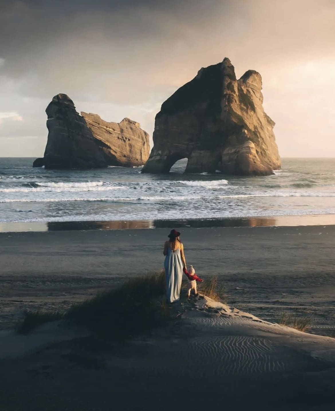 Wharariki Beach, New Zealand